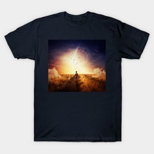 boy's cosmic walk T-Shirt